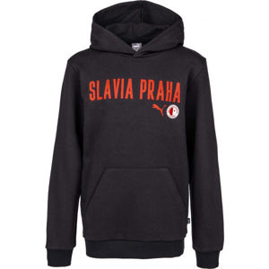 Puma Slavia Prague Graphic Hoody BLK Pánska mikina, čierna, veľkosť L