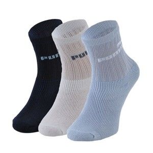 Puma SPORT JUNIOR 3P Ponožky, béžová,čierna,sivá, veľkosť