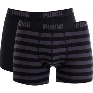 Puma STRIPE BOXER 2P - Pánske spodné prádlo