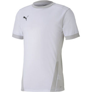 Puma TEAM GOAL 23 Pánske športové tričko, biela, veľkosť M