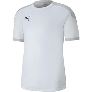 Puma TEAM FINAL 21 TRAINING JERSEY Pánske športové tričko, biela, veľkosť S