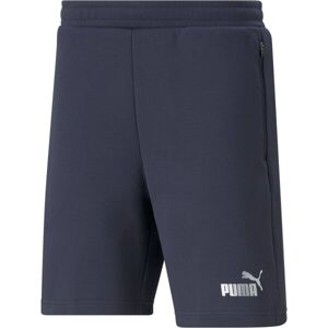 Puma TEAMFINAL CASUALS SHORTS Pánske športové kraťasy, tmavo modrá, veľkosť S