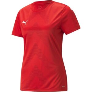 Puma TEAMGLORY JERSEY Pánske futbalové tričko, červená, veľkosť L