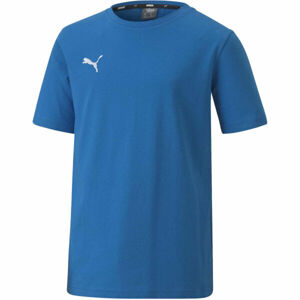 Puma TEAM GOAL 23 CASUALS TEE JR Chlapčenské futbalové tričko, modrá, veľkosť 176