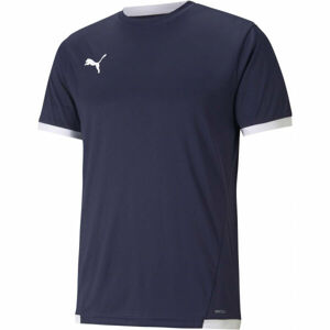 Puma TEAM LIGA JERSEY Pánske futbalové tričko, tmavo modrá, veľkosť L
