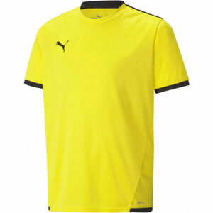 Puma TEAM LIGA JERSEY JR Juniosrské futbalové tričko, žltá, veľkosť 164