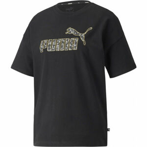 Puma WINTERIZED TEE Dámske tričko, čierna, veľkosť M