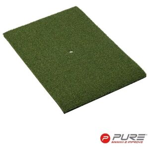 PURE 2 IMPROVE Pure 2 Improve HITTING MAT SET 40 x 60 cm Golfová podložka, zelená, veľkosť os