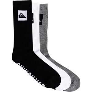 Quiksilver 3 CREW PACK M SOCK Pánske ponožky, čierna, veľkosť UNI