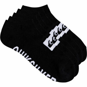 Quiksilver 5 ANKLE PACK Pánske ponožky, čierna, veľkosť UNI