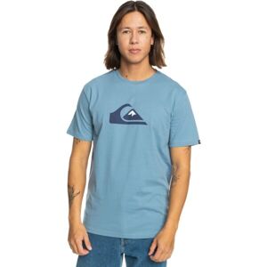 Quiksilver COMP LOGO Pánske tričko, modrá, veľkosť XL