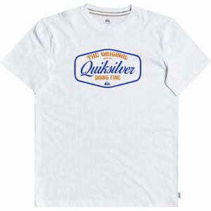 Quiksilver CUT TO NOW SS Pánske tričko, biela, veľkosť S