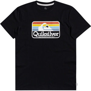 Quiksilver DREAMERS OF THE SHORE SS Pánske tričko, čierna, veľkosť S
