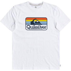 Quiksilver DREAMERS OF THE SHORE SS Pánske tričko, biela, veľkosť M
