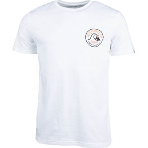 Quiksilver CLOSE CALL SS biela XL - Pánske tričko