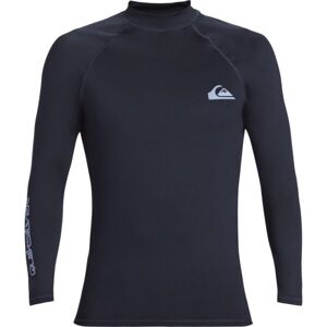 Quiksilver EVERYDAY UPF50 Pánske surfovacie tričko, čierna, veľkosť