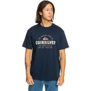 Quiksilver FLOATING AROUND Pánske tričko, tmavo modrá, veľkosť XXL