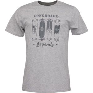 Reaper LONGBOARD Pánske tričko, sivá, veľkosť M