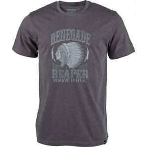Reaper RENEGADE Pánske tričko, tmavo sivá,sivá, veľkosť
