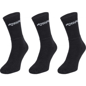 Reaper Sportsock 3-pack Unisex ponožky, čierna, veľkosť 39 - 42