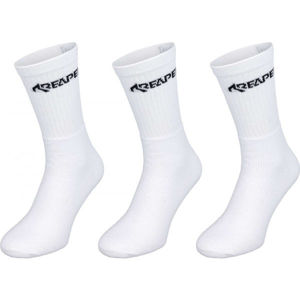 Reaper Sportsock 3-pack Unisex ponožky, biela, veľkosť 35-38