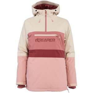 Reaper ZULA Dámska snowboardová bunda, ružová, veľkosť L