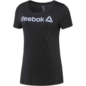 Reebok LINEAR READ SCOOP  NECK - Dámske športové tričko