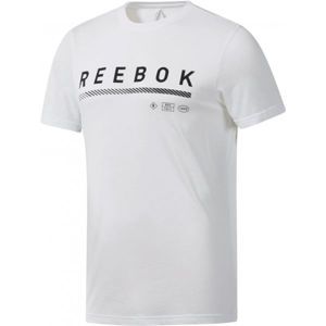 Reebok GS ICONS TEE biela 2XL - Pánske tričko
