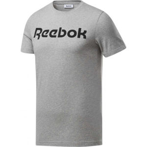 Reebok GRAPHIC SERIES REEBOK LINEAR READ TEE  XL - Pánske tričko