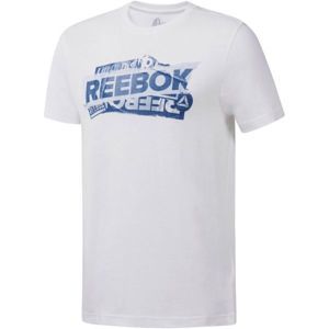 Reebok M OPP biela XL - Pánske tričko