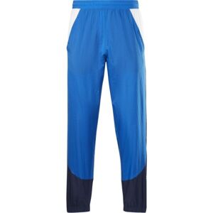 Reebok TRAIN WOVEN PANT Pánske šuštiakové nohavice, modrá, veľkosť 2XL