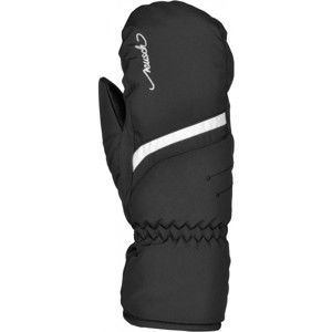 Reusch MARISA Dámske lyžiarske rukavice, čierna,biela, veľkosť