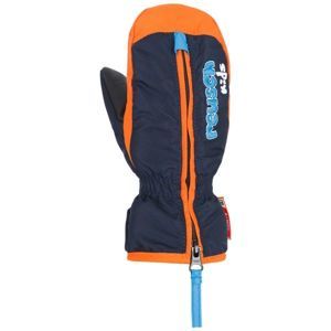 Reusch BEN MITTEN modrá 4 - Detské lyžiarske rukavice