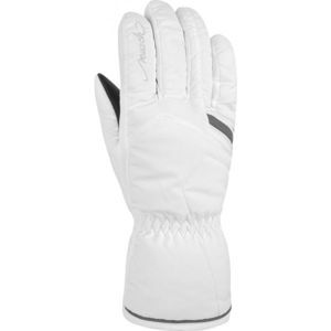 Reusch MARISA Dámske lyžiarske rukavice, biela, veľkosť 7
