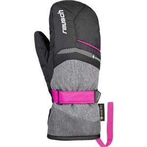 Reusch BOLT GTX JUNIOR MITTEN Lyžiarske rukavice, tmavo sivá, veľkosť 5.5