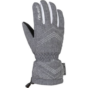 Reusch REUSCH XAVIERA R-TEX XT Lyžiarske rukavice, sivá, veľkosť 8