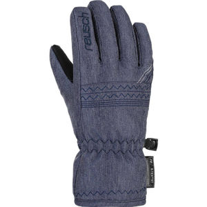 Reusch MARLENA R-TEX XT JUNIOR Detské lyžiarske rukavice, tmavo sivá, veľkosť 6