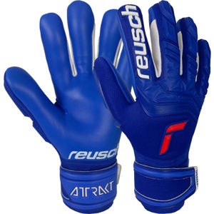 Reusch ATTRAKT FREEGEL SILVER Futbalové rukavice, modrá, veľkosť 9