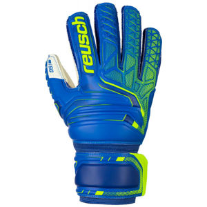 Reusch ATTRAKT SG FINGER SUPPORT JR Juniorské brankárske rukavice, modrá, veľkosť 4