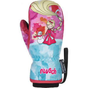 Reusch FRANCI R-TEX XT MITTEN Detské zimné rukavice, ružová, veľkosť 4