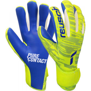 Reusch PURE CONTACT SILVER Futbalové rukavice, žltá, veľkosť 9