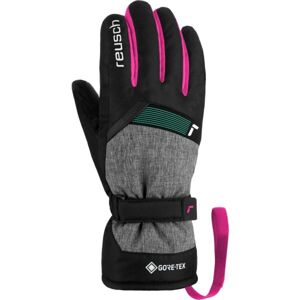 Reusch FLASH GORE-TEX JUNIOR Detské zimné rukavice, čierna, veľkosť 5.5