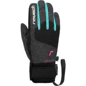 Reusch SIMON R-TEX® XT JUNIOR Detské zimné rukavice, tmavo sivá, veľkosť 5