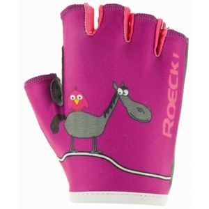 Roeckl TORO ružová 4 - Detské cyklistické rukavice