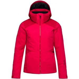 Rossignol W CONTROLE JKT červená XL - Dámska lyžiarska bunda