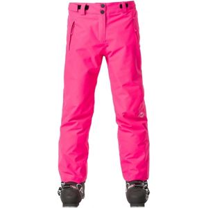 Rossignol GIRL SKI PANT ružová 10 - Dievčenské lyžiarske nohavice
