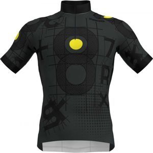 Rosti GRIGIO Pánsky cyklistický dres, tmavo sivá, veľkosť XXL