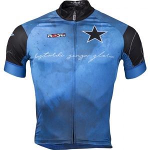 Rosti BASTARDI DL ZIP modrá 5xl - Pánsky cyklistický dres