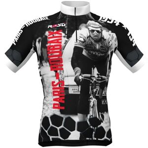 Rosti PARIGI ROUBAIX Pánsky cyklistický dres, čierna, veľkosť XXL