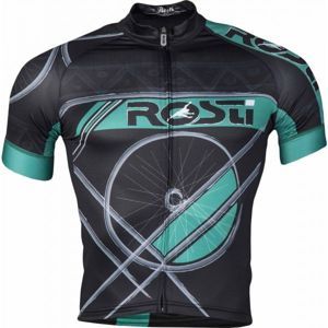 Rosti RUOTA DL ZIP čierna 3xl - Pánsky cyklistický dres